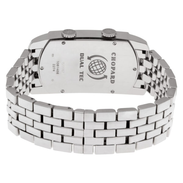 Chopard Dual Time 162274-1001 18k White Gold Bracelet 29mm Automatic Watch