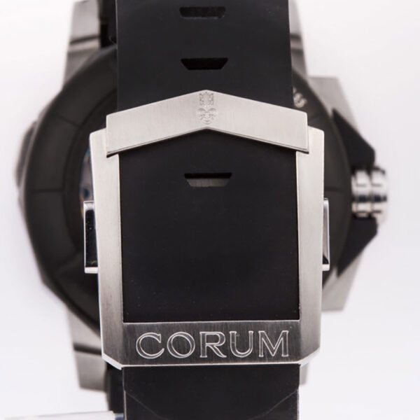 Corum Admirals Cup 01.0075/986.581.98/F371 Stainless Steel Black dial 44mm Autom