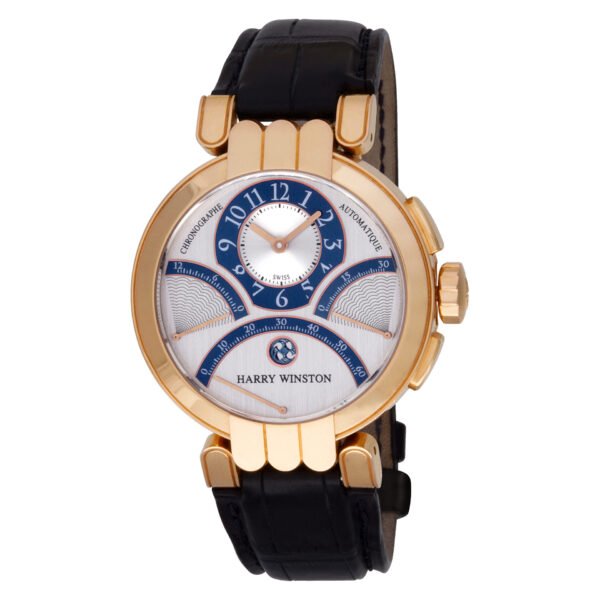 Harry Winston Premiere PREACT39RR002 18k rose gold 39mm auto watch