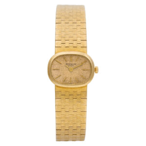 Patek Philippe Ellipse 3373 18k Gold dial 22mm Manual watch