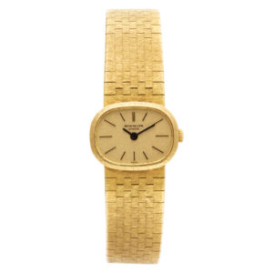 Patek Philippe Ellipse 3373/1 18k Gold dial mm Manual watch