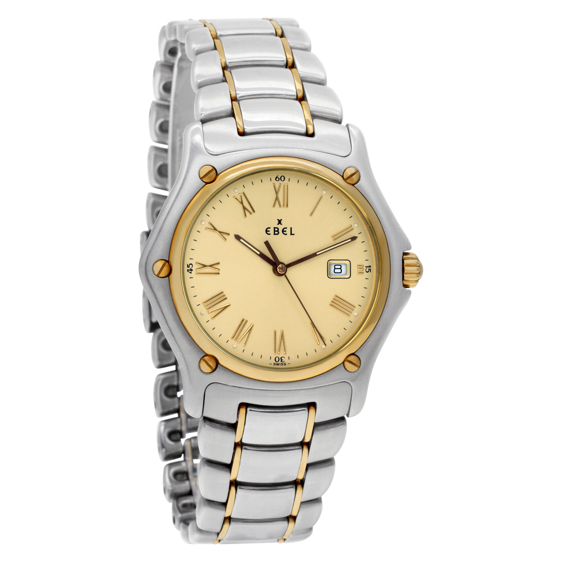 Ebel 1911 18k online gold watch