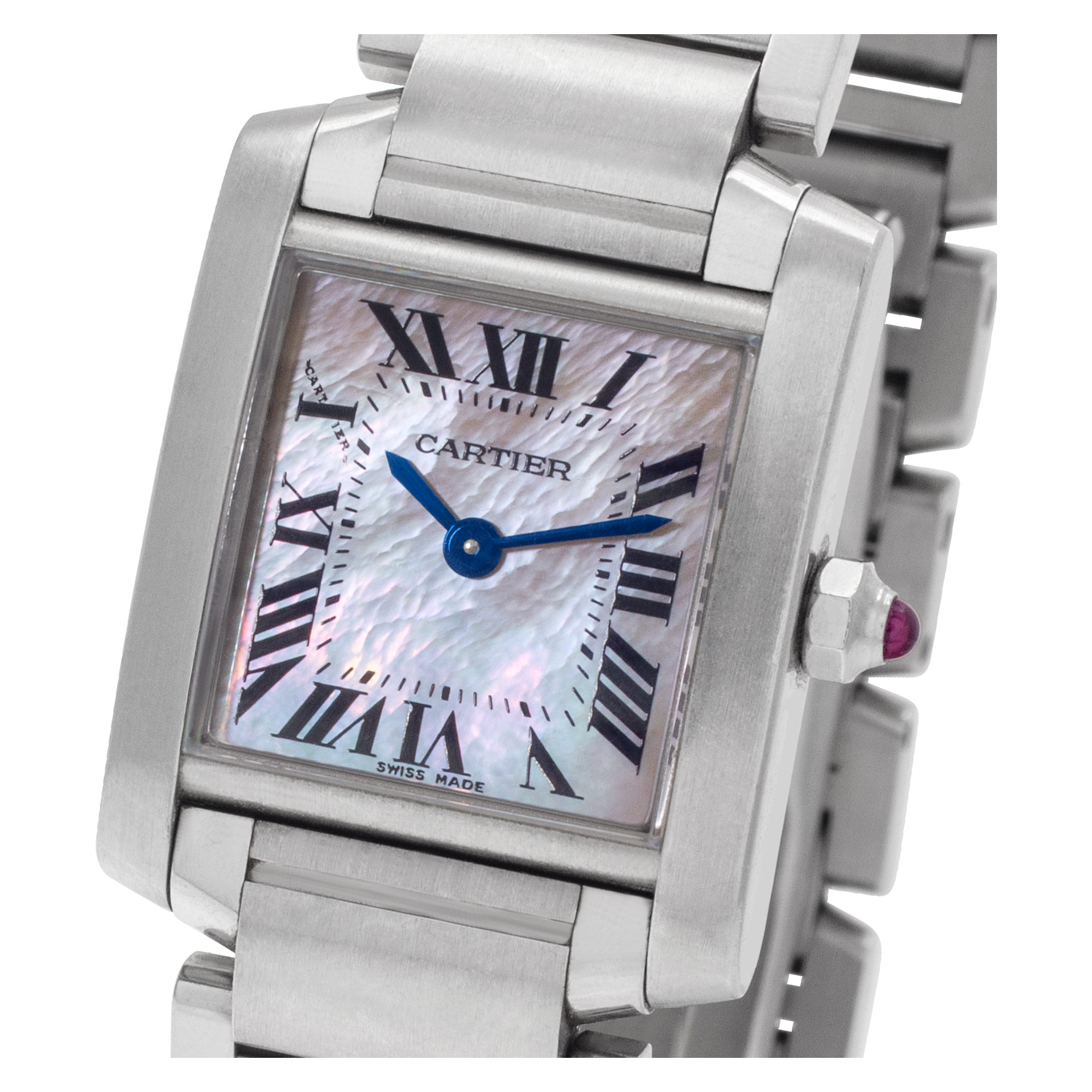 Cartier tank mother hot sale of pearl