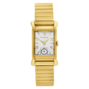 Bulova 10K Gold Fill Cream dial mm Manual watch