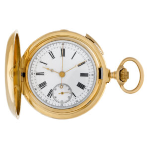 Swiss made pocket watch 14k 52mm Manual watch