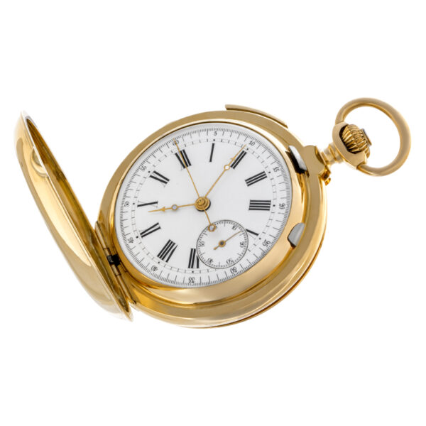 Swiss made pocket watch 14k 52mm Manual watch