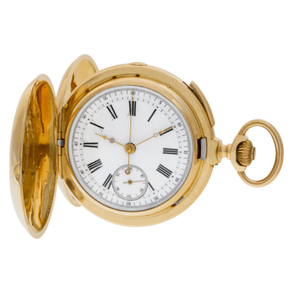 Swiss made pocket watch 14k 52mm Manual watch