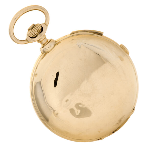 Swiss made pocket watch 14k 52mm Manual watch