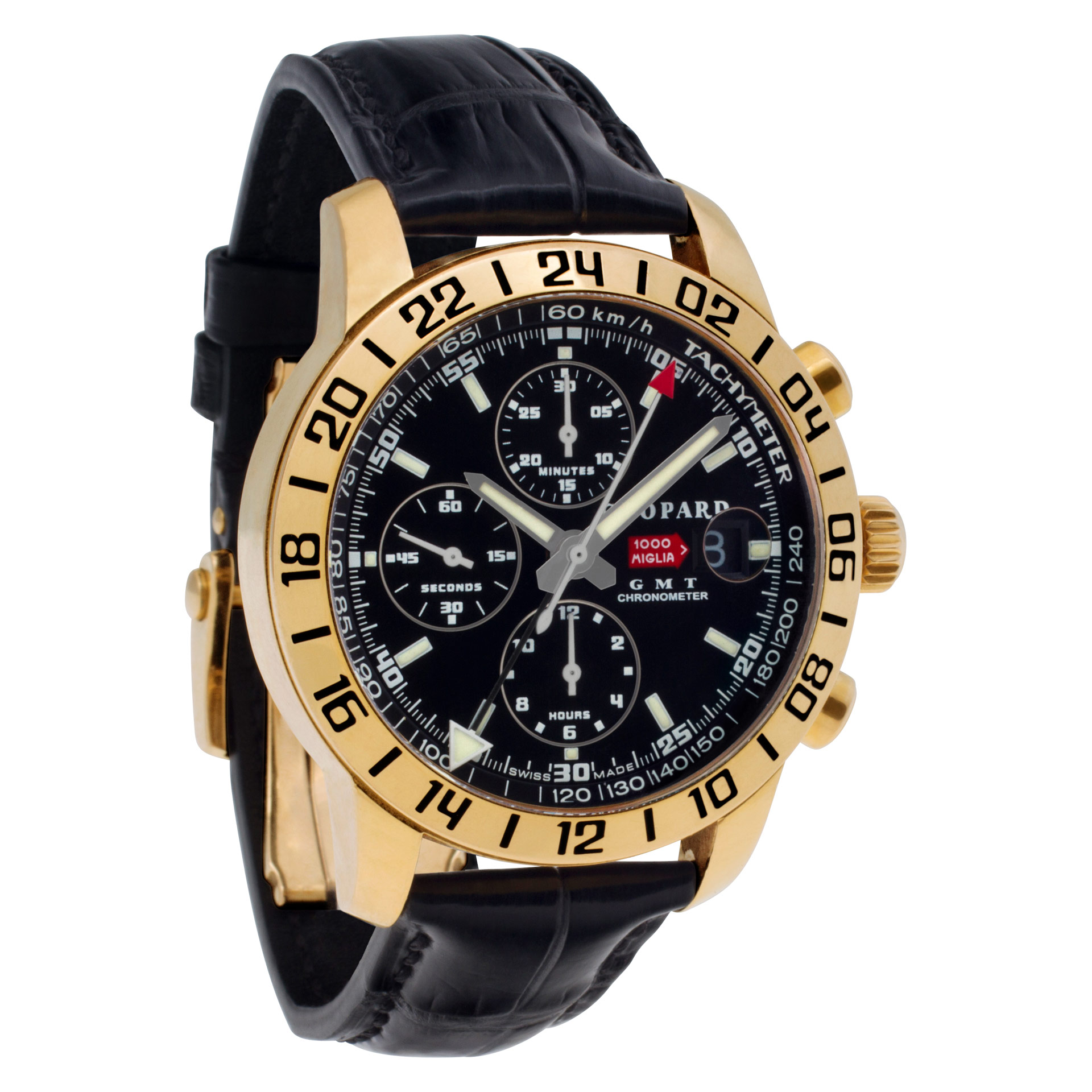 Chopard Mille Miglia 1884 18k rose gold Black dial 42mm Automatic