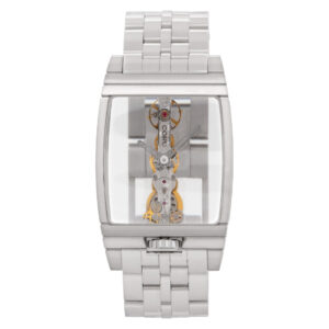 Corum Bridge 113.550.59 18k White Gold Skeleton dial 32mm Manual watch