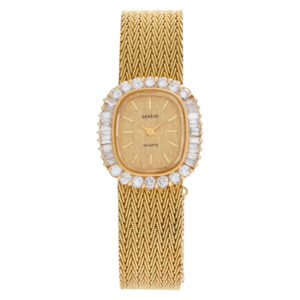 Geneve 14k 24mm Quartz watch