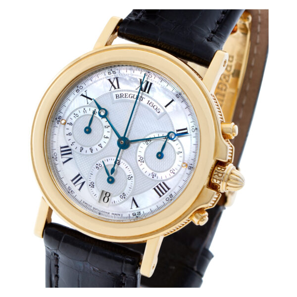 Breguet Horloger de la Marine 3460BA/12/996 18k 35mm auto watch