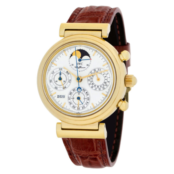 IWC Da Vinci IW3750    18k Yellow Gold White dial 38.5mm Automatic watch