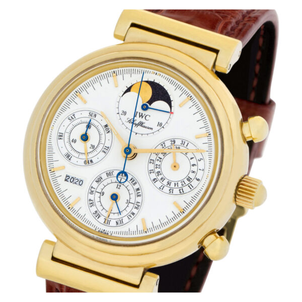 IWC Da Vinci IW3750    18k Yellow Gold White dial 38.5mm Automatic watch