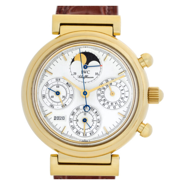 IWC Da Vinci IW3750    18k Yellow Gold White dial 38.5mm Automatic watch