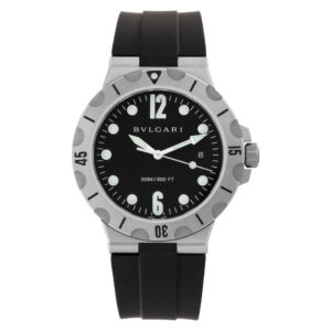 Bvlgari Diagono Professional DP41SSD Stainless Steel Black dial 41mm Automatic w