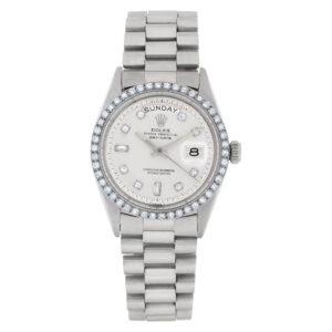 Rolex Day-Date 1803 18k white gold 36mm auto watch