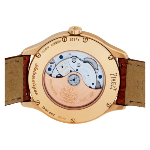 Piaget Gouverneur GOA37110 18k rose gold 43mm auto watch