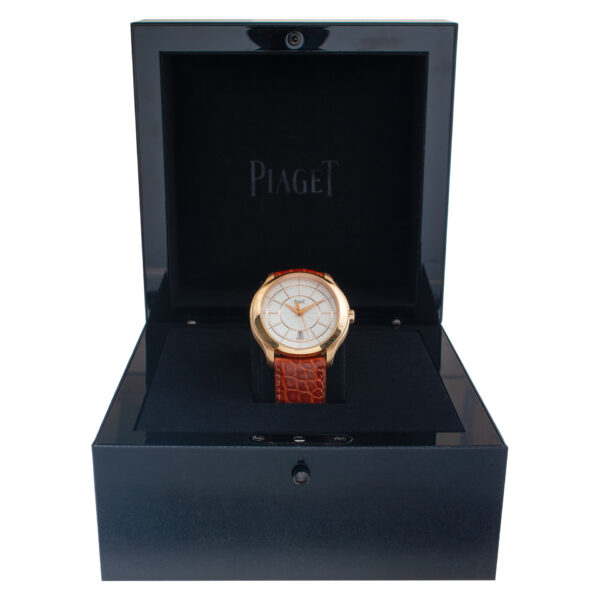 Piaget Gouverneur GOA37110 18k rose gold 43mm auto watch