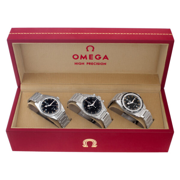 Omega Seamaster, Railmaster, Speedmaster "Limited Edition Trilogy 1957"