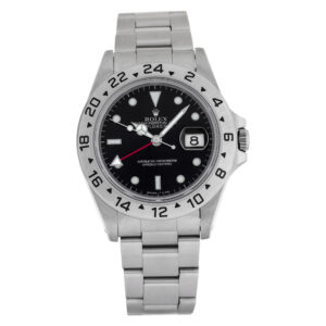 Rolex Explorer II 16570 Stainless Steel Black dial 40mm Automatic watch