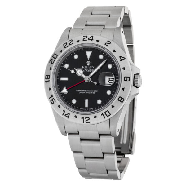 Rolex Explorer II 16570 Stainless Steel Black dial 40mm Automatic watch