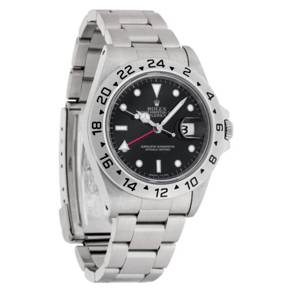 Rolex Explorer II 16570 Stainless Steel Black dial 40mm Automatic watch