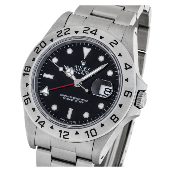 Rolex Explorer II 16570 Stainless Steel Black dial 40mm Automatic watch