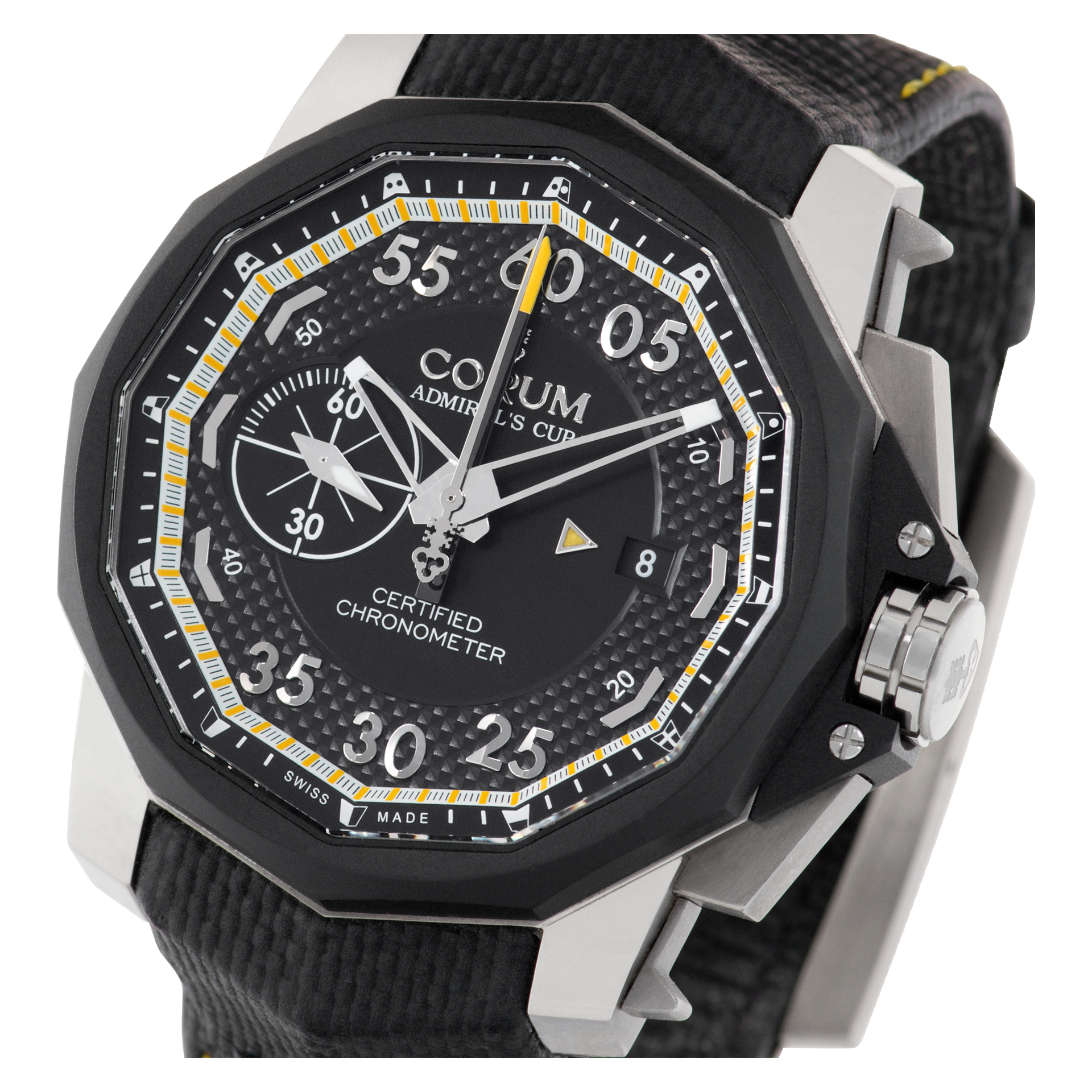 Corum Admirals Cup 960.101.04 0231 AN14 Titanium Black dial 47.5mm