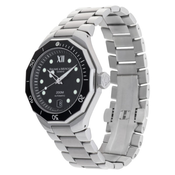 Baume & Mercier Riviera 65625 stainless steel 40mm auto watch