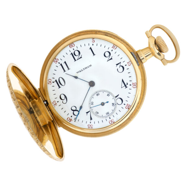 Waltham pocket watch 14k 44mm Manual watch