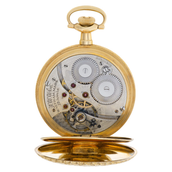 Waltham pocket watch 14k 44mm Manual watch