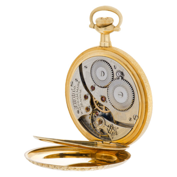 Waltham pocket watch 14k 44mm Manual watch