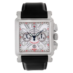 Franck Muller Conquistador 10000 K CC Stainless Steel White dial 44mm Automatic