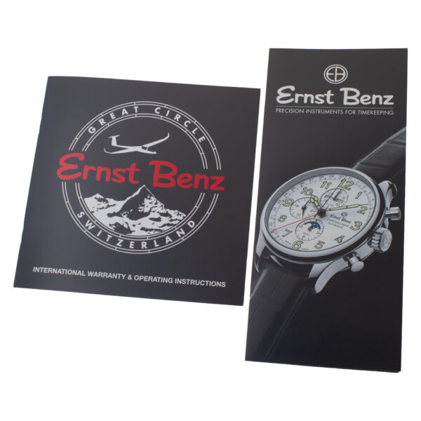 Ernst Benz Chronolunar 20300 stainless steel 40mm auto watch