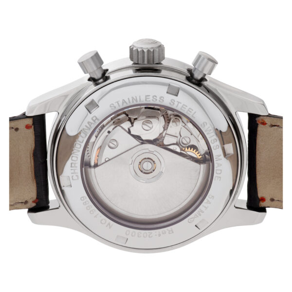 Ernst Benz Chronolunar 20300 stainless steel 40mm atmospheric watch