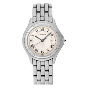 Cartier Cougar W35002F5 stainless steel 33mm Quartz watch