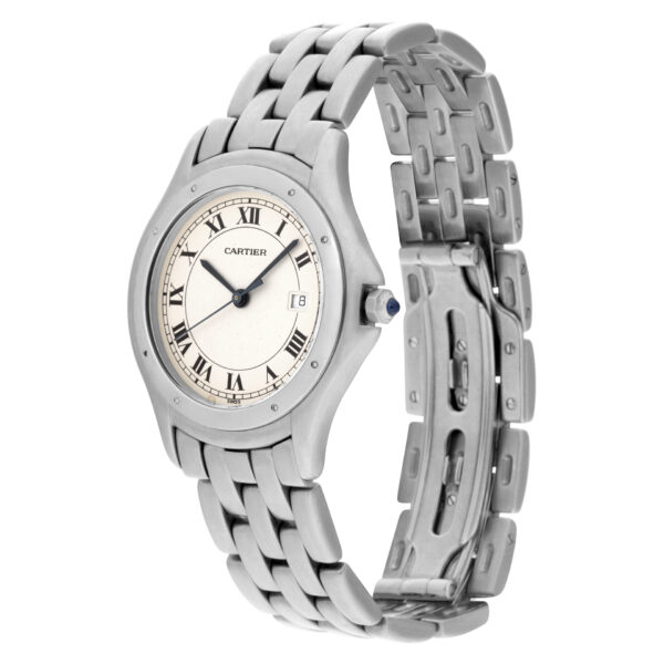 Cartier Cougar W35002F5 stainless steel 33mm Quartz watch