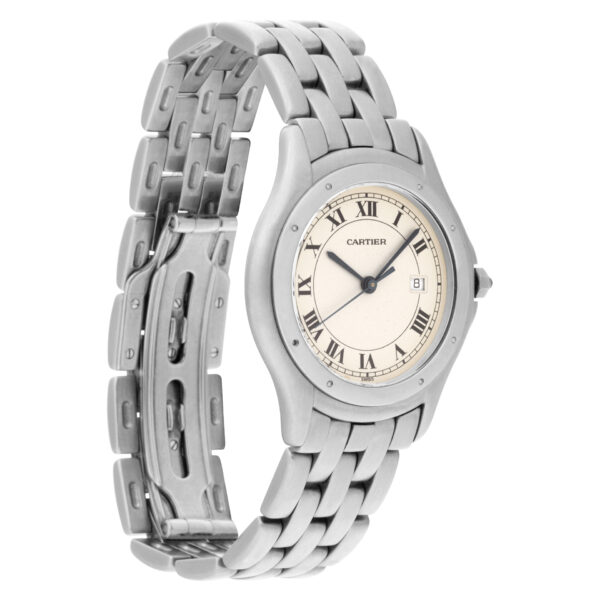 Cartier Cougar W35002F5 stainless steel 33mm Quartz watch