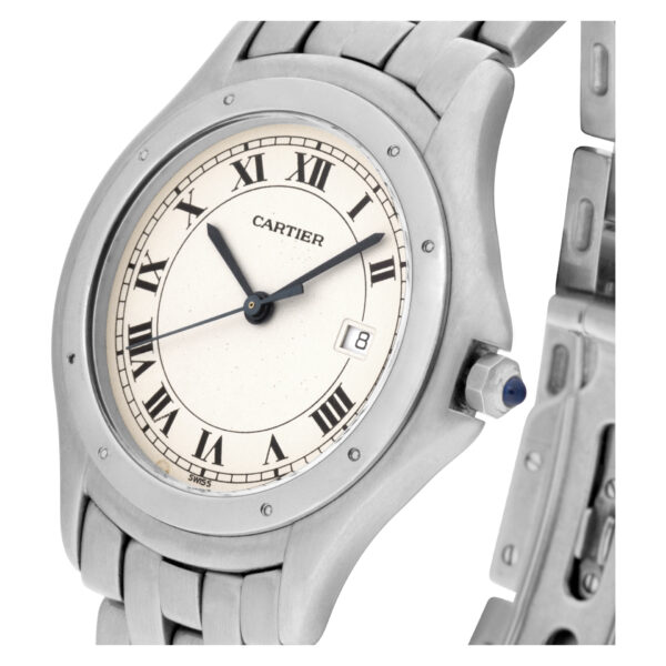 Cartier Cougar W35002F5 stainless steel 33mm Quartz watch