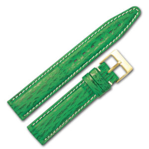 Tag Heuer green shark skin strap (18x16)