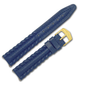 Tag Heuer blue leather strap (18x16)