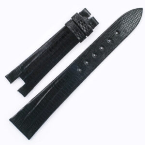 Corum black lizard strap. (19x14)