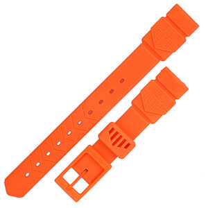 Ladies Tag Heuer orange rubber strap (15x12)