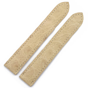 Cartier Beige alligator mat strap (17mmx16mm)