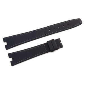 Omega black calf skin strap (18x14)