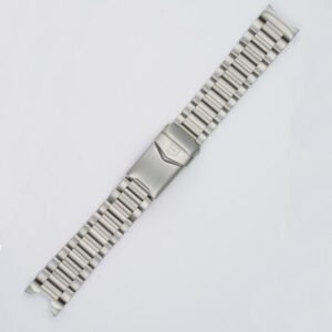 Men's Tag Heuer stainless steel bracelet 4000 series w/ fliplock buckle 7" long 19mm