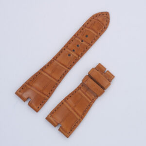 Roger Dubuis sympathie SY40 short brown alligator strap (23x16).