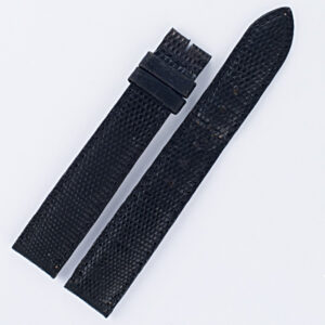 Cartier used black lizard strap (14.5x13.5)