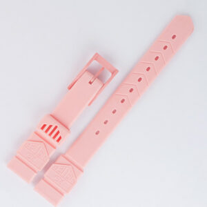 Ladies Tag Heuer Pink Rubber Strap (15x12)